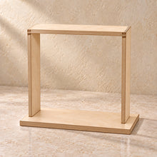 Watch and Bracelet Stand in wood (birch plywood), empty