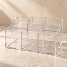 Sugar Sachet and Stirrer Caddy in clear acrylic, empty