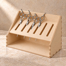 Scissor Holder Organiser in wood (birch plywood), in use