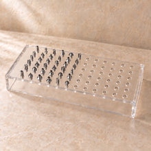 Router Bit and Tool Tray in clear acrylic, in use
