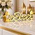 Ramadan Bundle 2: Metal Tray, Ramadan Kareem Table toper, Ramadan Kareem Acrylic Wall Scenery