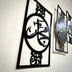 Islamic Allah Muhammad (SAW) Calligraphy Wall Clock