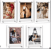Magnetic Fridge Frames-Transparent Magnetic Acrylic Picture Frame Clear Frameless Memos for office and Refrigerator 3x4 inches each