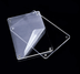 Magnetic Fridge Frames-Transparent Magnetic Acrylic Picture Frame Clear Frameless Memos for office and Refrigerator 3x4 inches each