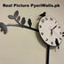 New Latest Style 2024 Birds Tree Pendulum clock White Dial