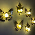 Golden Acrylic DIY Mini Shelves Wall Decor