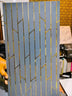 Acrylic Strips 8 feet long bundle for wall decor
