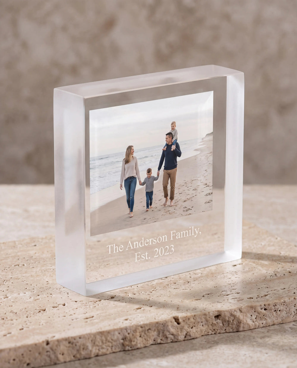 Personalised Photo Block