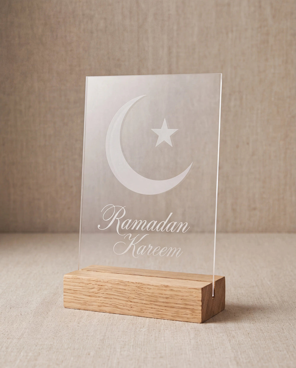 Acrylic Ramadan Sign