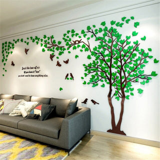 Tree Birds DIY Acrylic Wall Art.